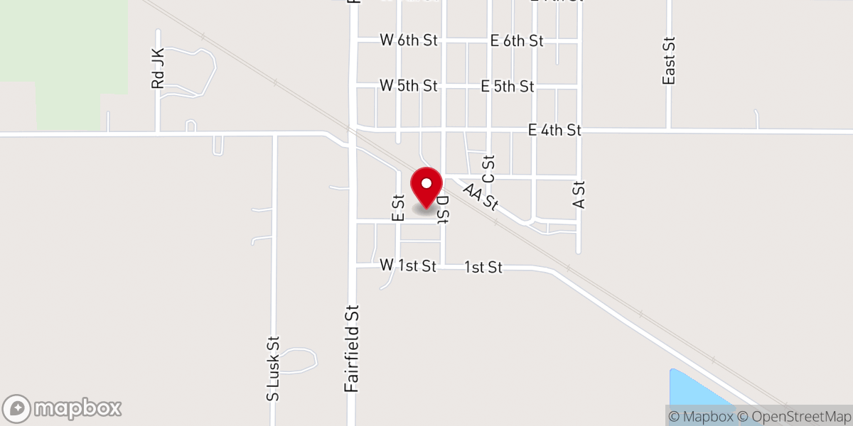 Map showing location of Manna Resort Christian Camp Inc