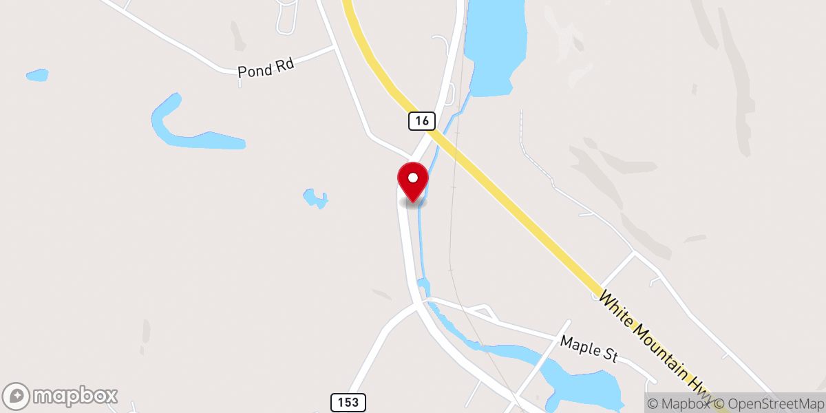 Map showing location of Union Grange Hall