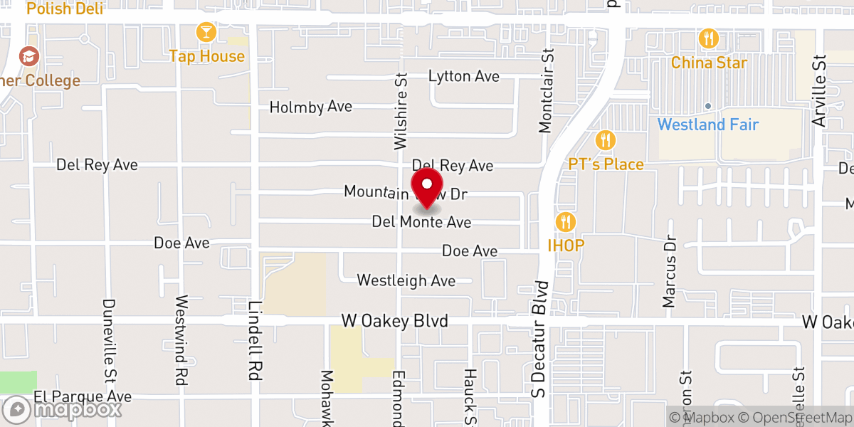 Map showing location of United Pentecostal Gospel Lighthouse Church