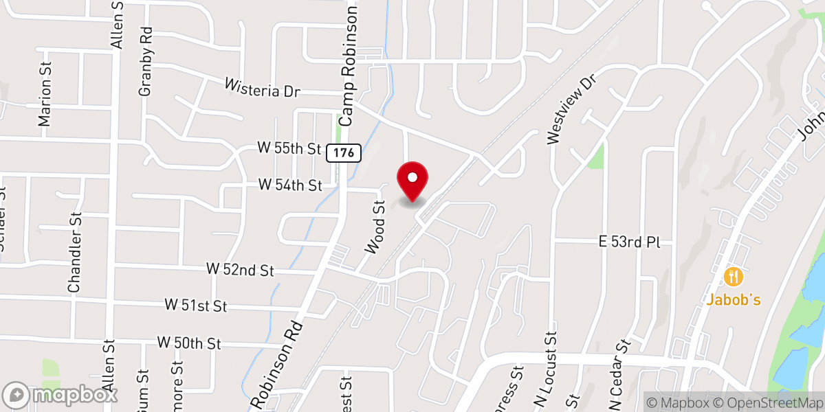 Map showing location of Triumphant Deliverance Fellowship Intl Inc