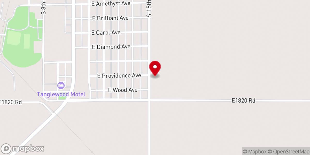 Map showing location of Deep Water Ministries Inc