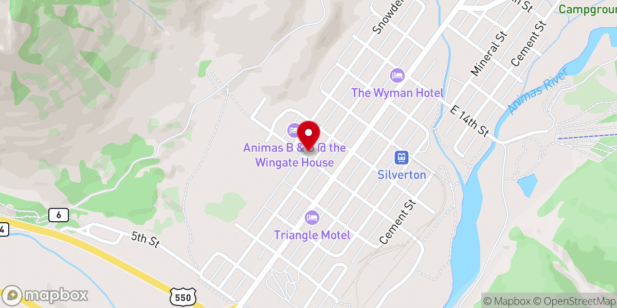 Map showing location of Saint Patrick Catholic Mission