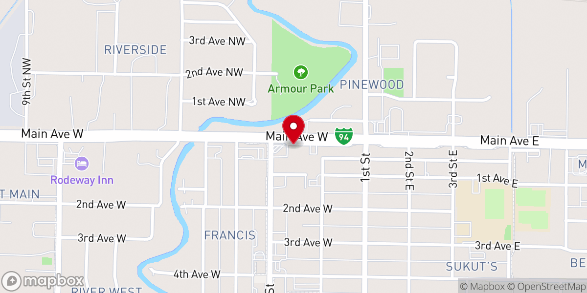 Map showing location of Church of God’s Word