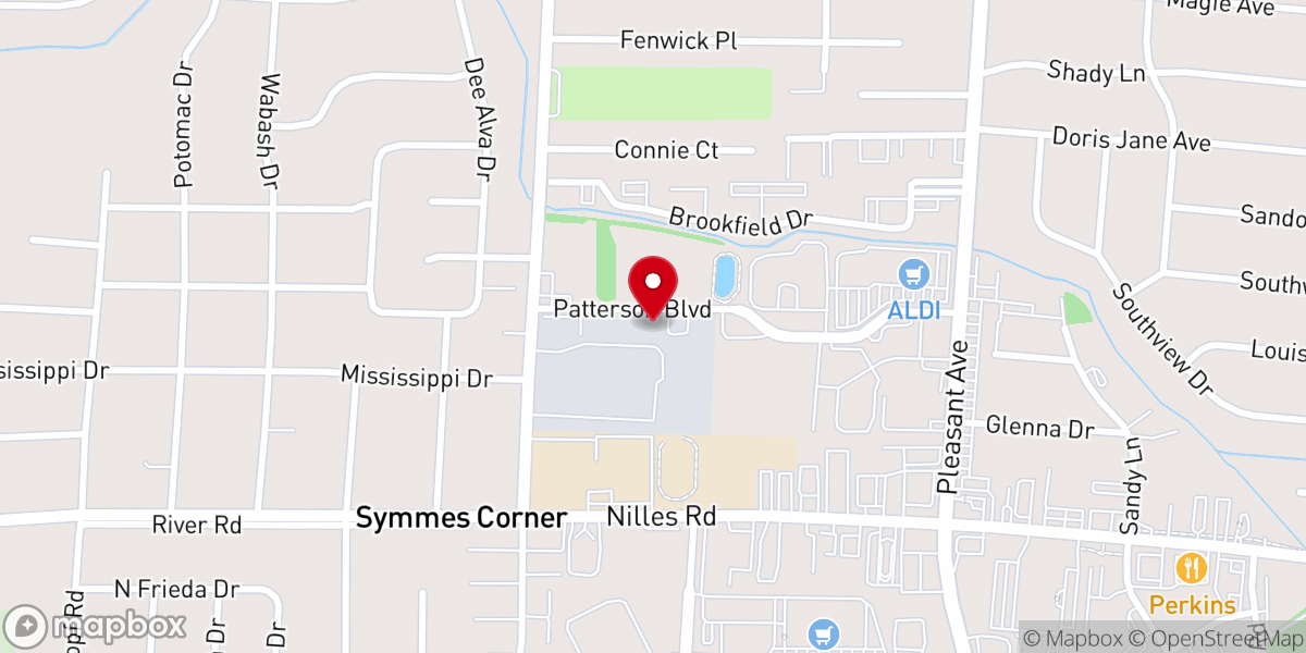 Map showing location of New Life Worship Center-Apostolic
