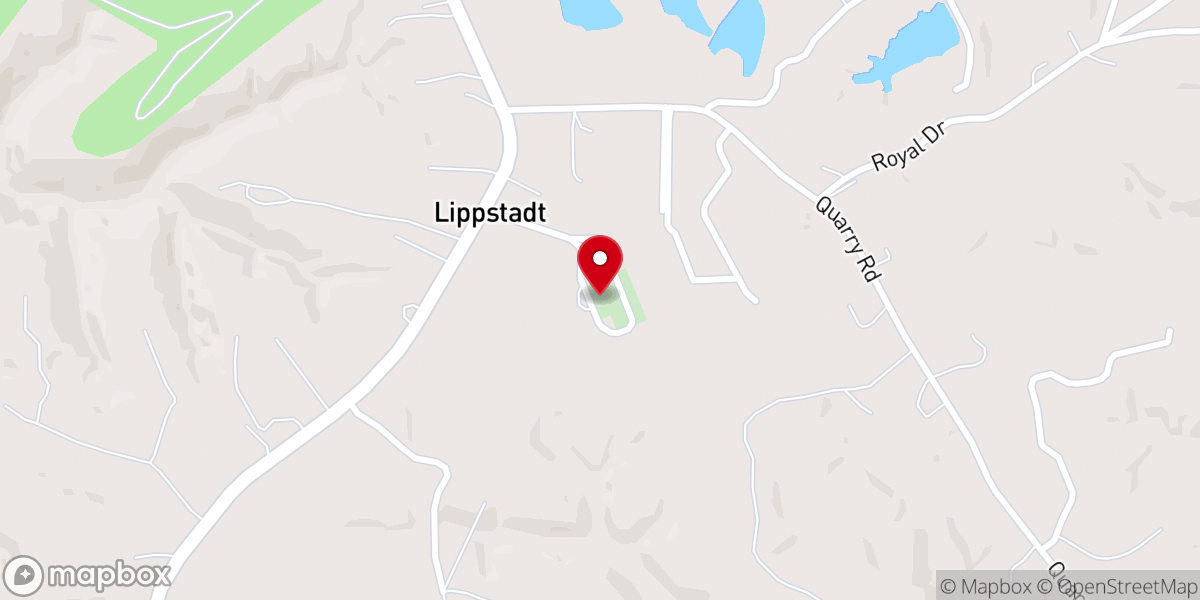Map showing location of Lippstadt Church