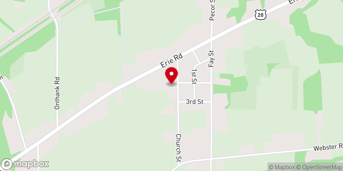 Map showing location of Portland Congregational Church
