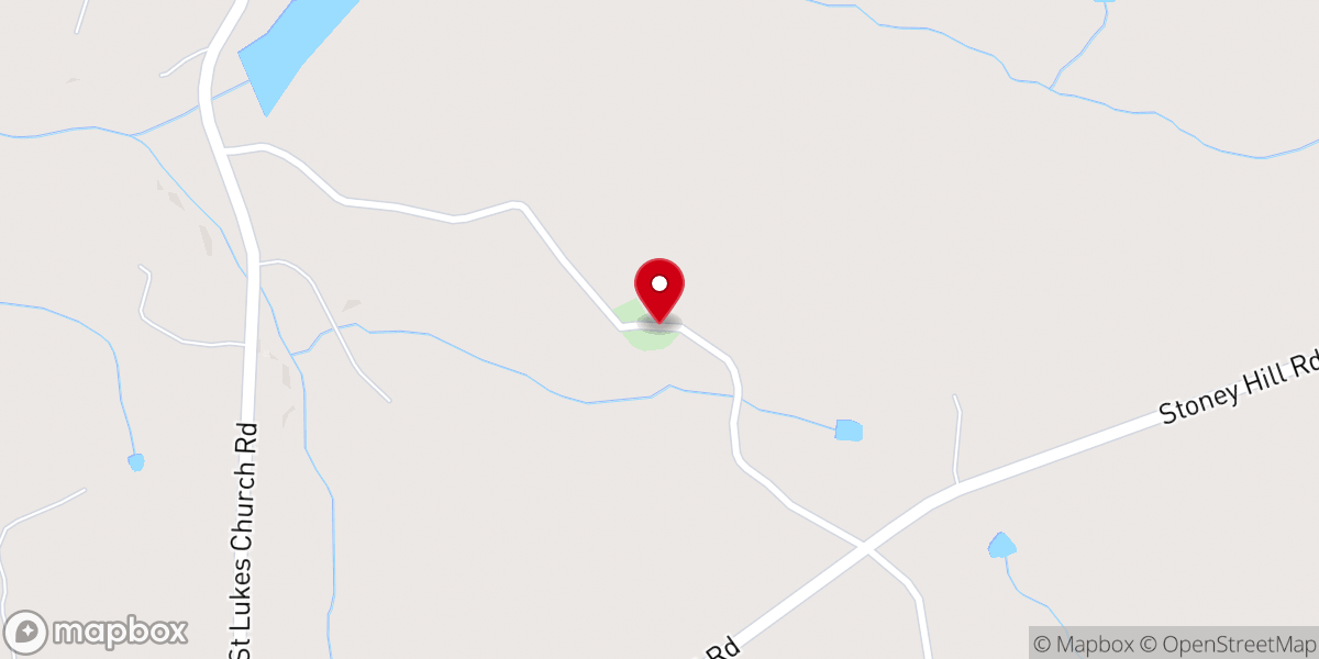 Map showing location of Lever Chapel AME Church