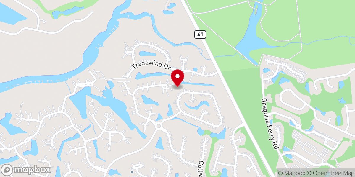 Map showing location of Garden of Prayer Pentecostal Holiness Church