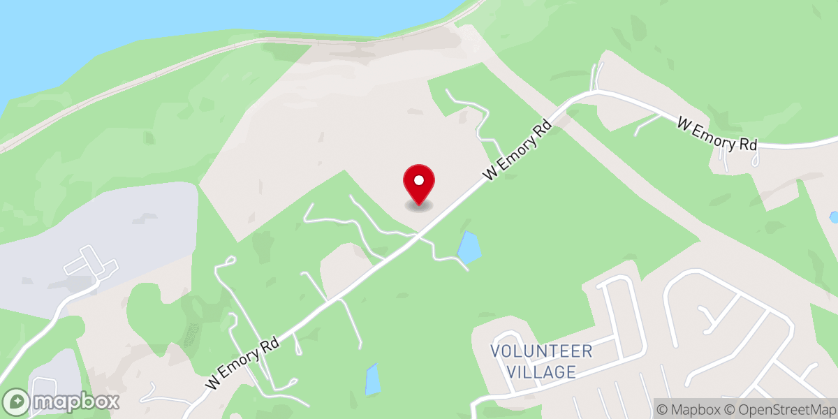 Map showing location of Medford Chapel
