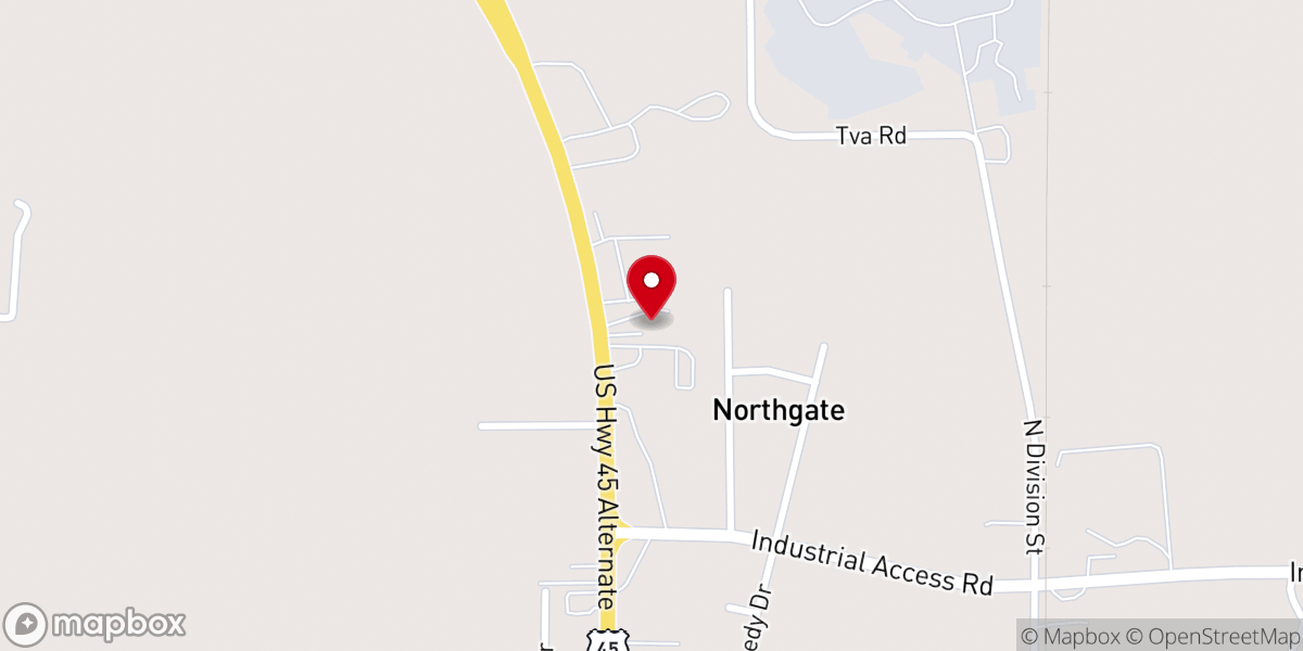 Map showing location of West Point Seventh Day Adventist Church