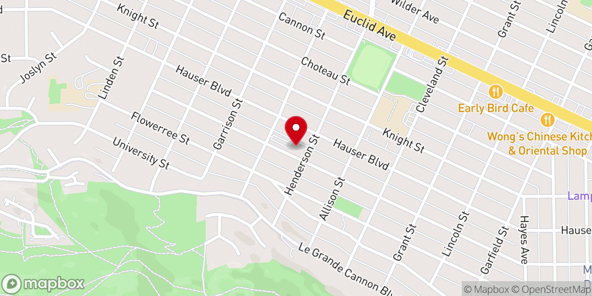 Map showing location of Helena Alliance Church