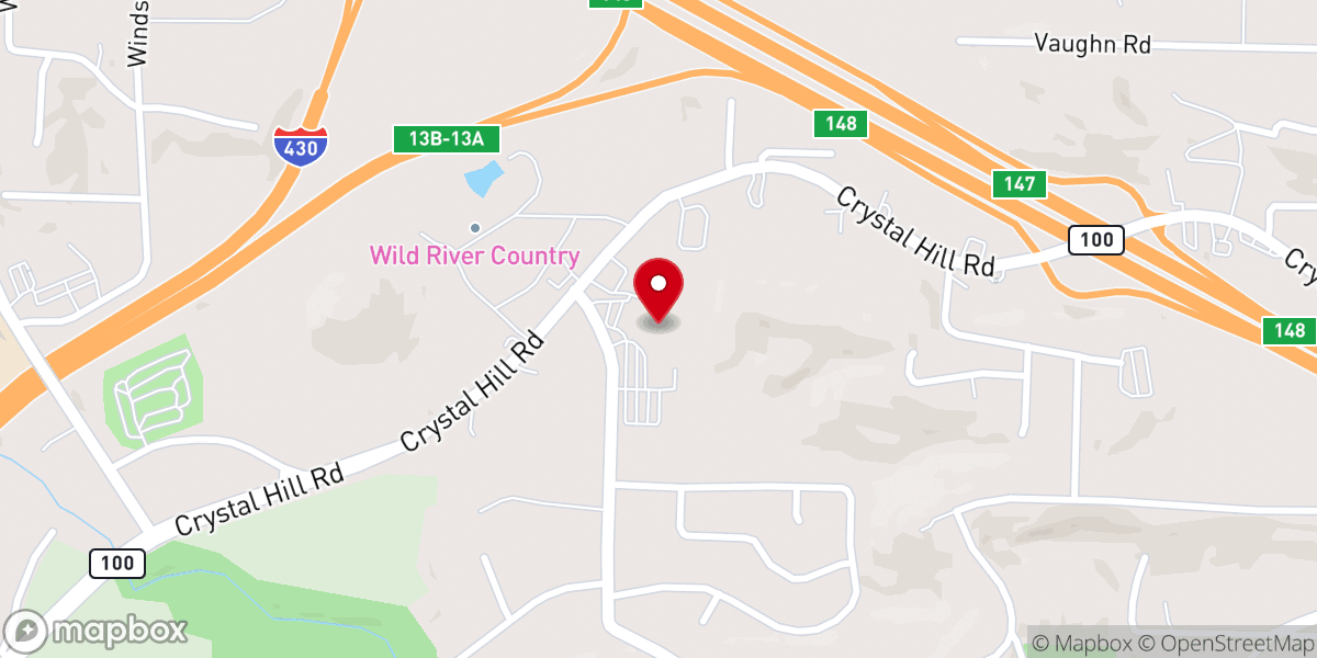 Map showing location of The Summit Church | Little Rock