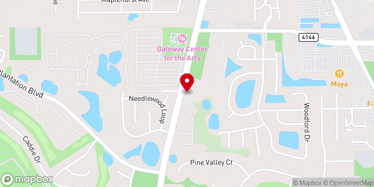 Map showing location of New Hope