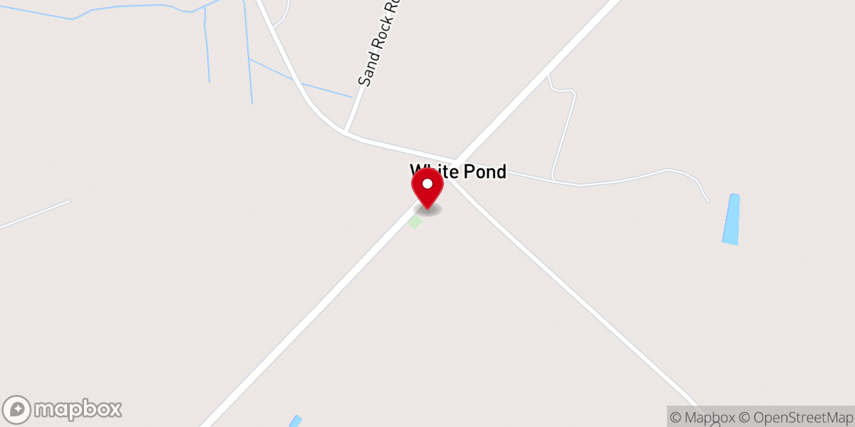 Map showing location of Page Chapel Holiness Church