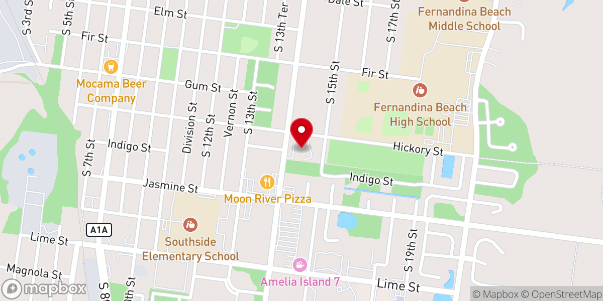 Map showing location of LightHouse Bible Baptist Church