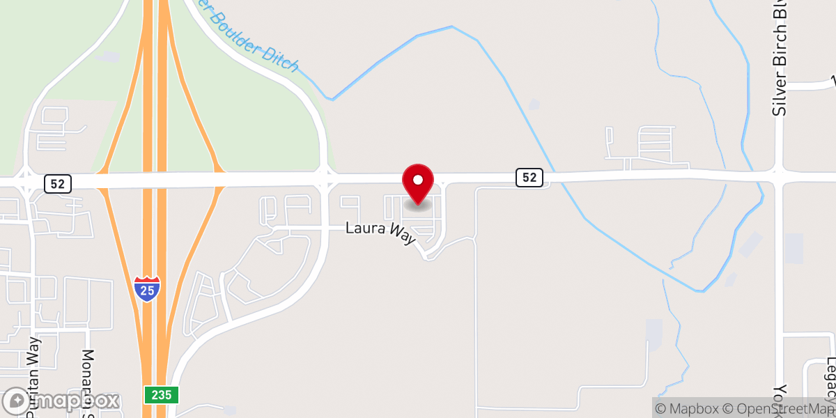 Map showing location of Gateway Bible Fellowship