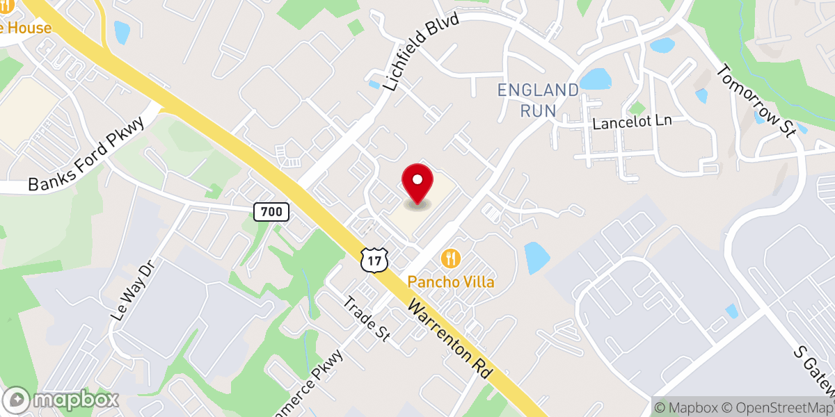 Map showing location of Action Church VA