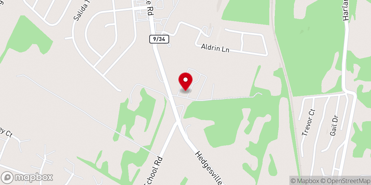 Map showing location of Independent Bible Church