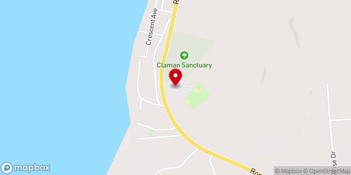 Map showing location of Tree of Life Church Assembly of God