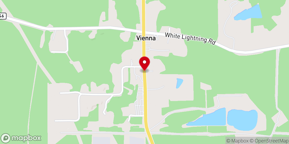 Map showing location of Calvary House M