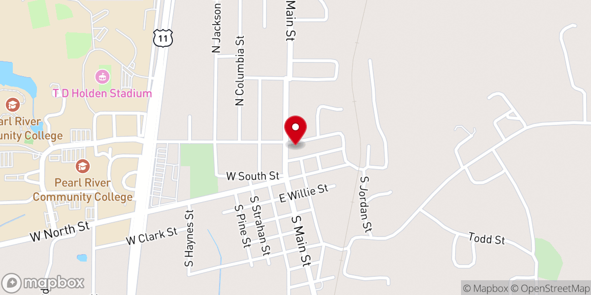 Map showing location of Brothers Keeper Ministries