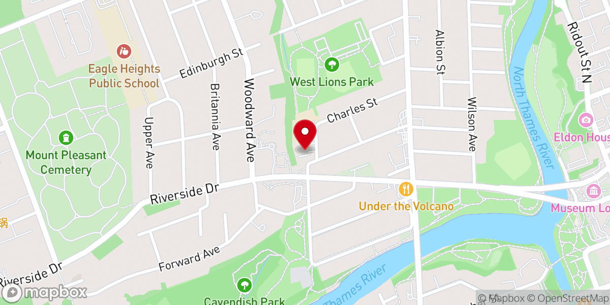 Map showing location of St. Joseph Chaldean Catholic Church