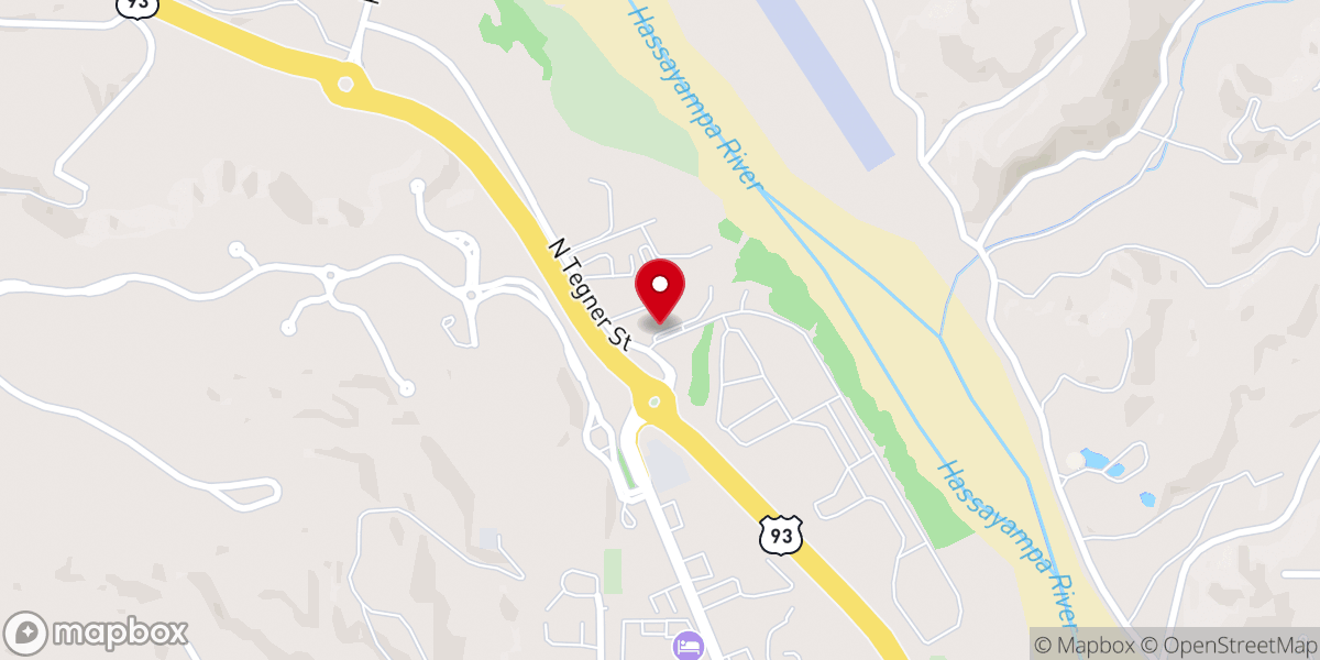 Map showing location of Church at Rancho Rio