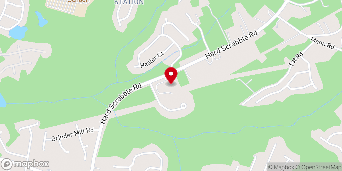 Map showing location of Northeast United Methodist Church