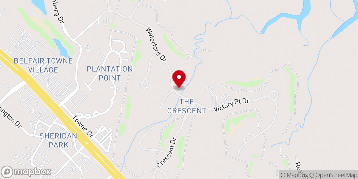 Map showing location of South Carolina Simple Weddings