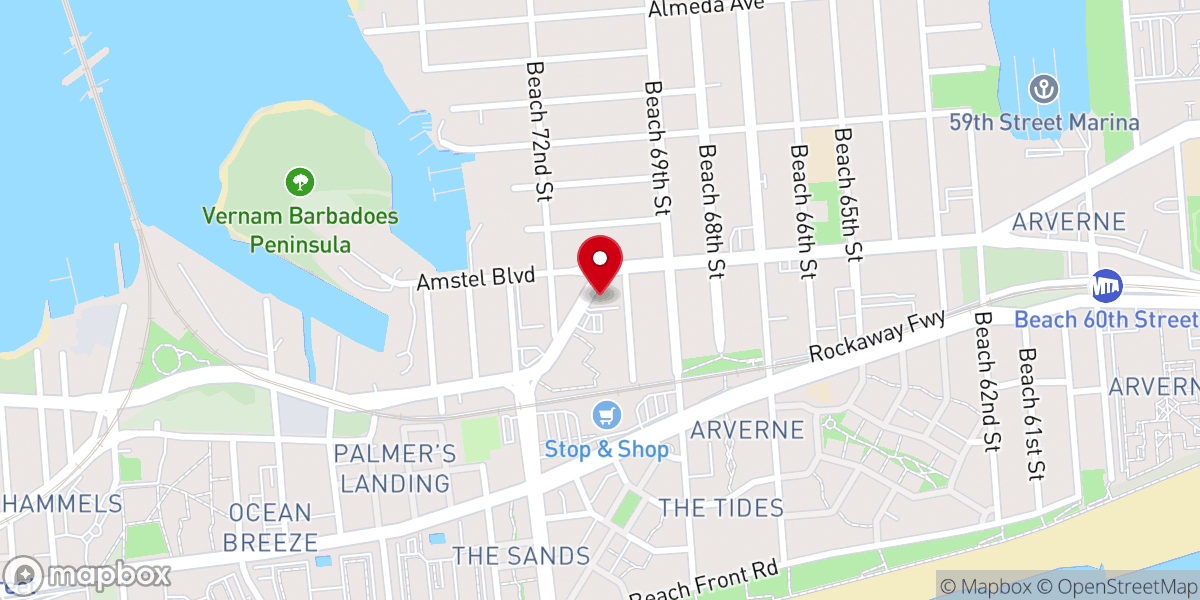 Map showing location of Mt Carmel Baptist Church