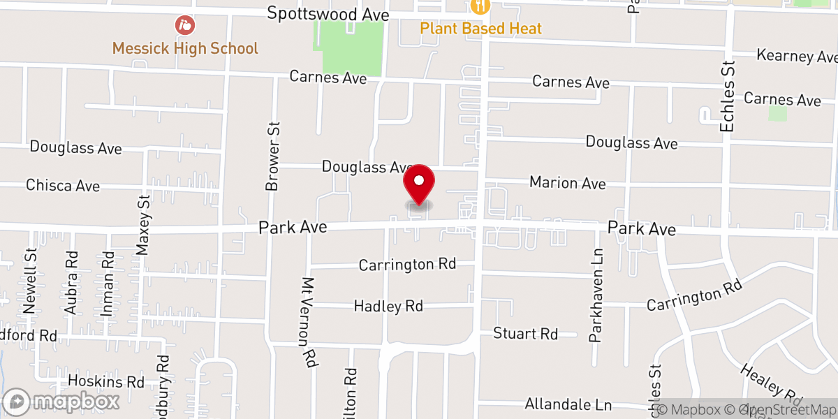 Map showing location of God Holy Word Church