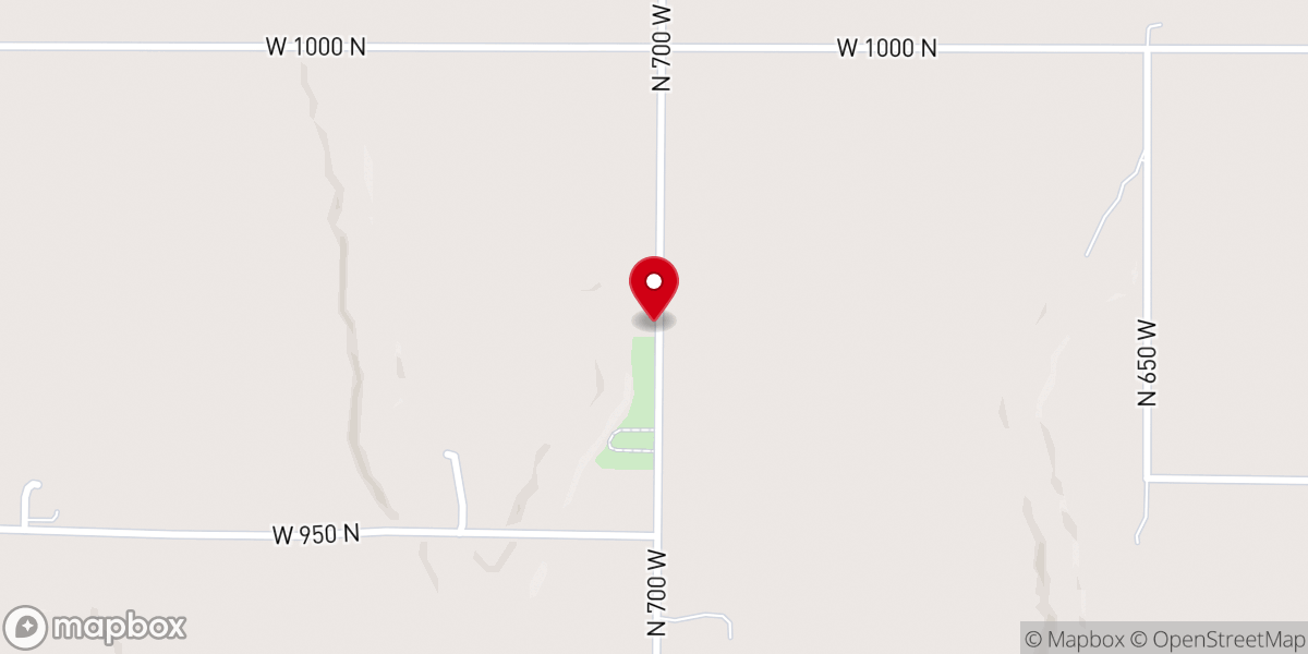 Map showing location of Hickory Grove Church