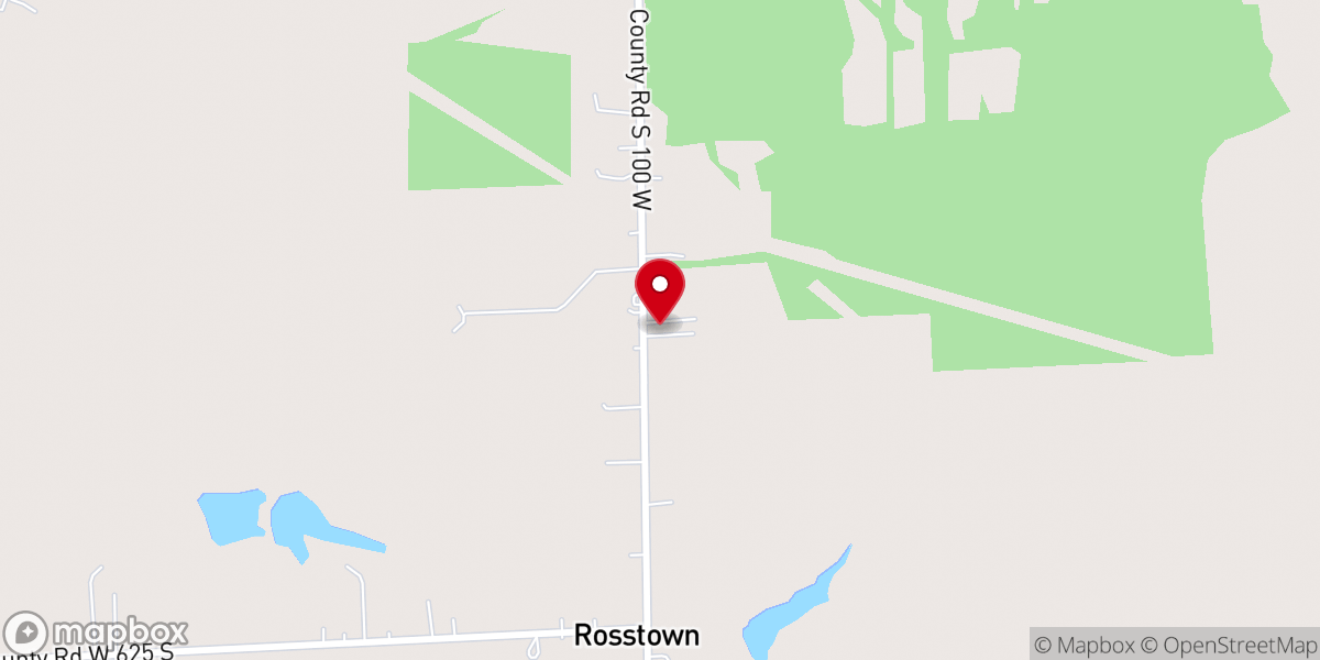 Map showing location of Walker Chapel