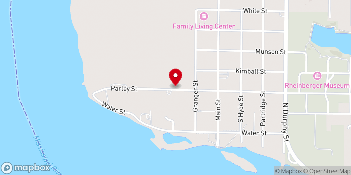 Map showing location of Seventies Hall