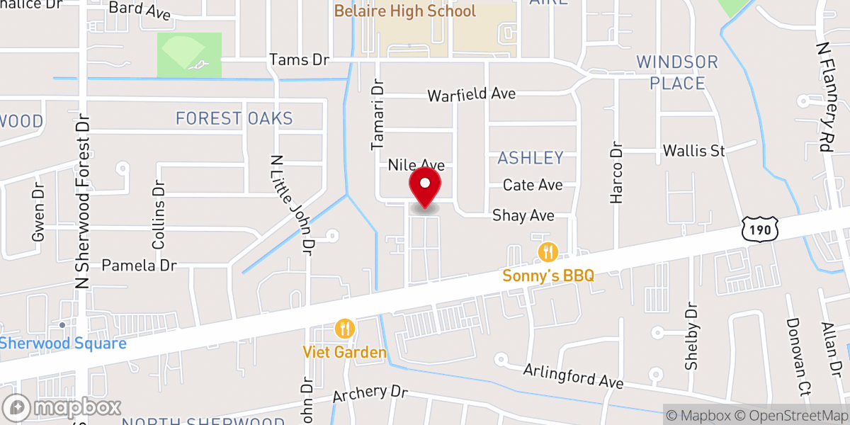 Map showing location of Iglesia Evangelica Filadelfia Inc