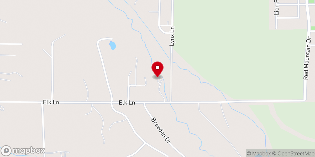 Map showing location of Rockin' TJ Ranch Montana Weddings, Special Events, And Catering
