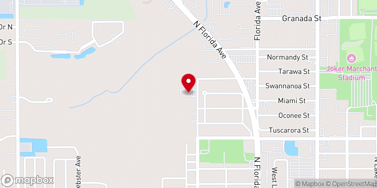 Map showing location of New Bethel African Methodist