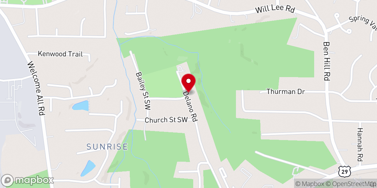 Map showing location of More Abundant Life Ministries Inc