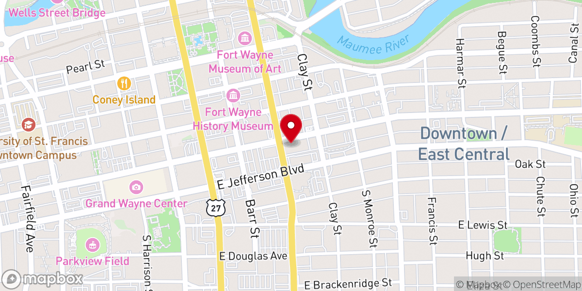 Map showing location of Breaking the Chains International Ministries Inc