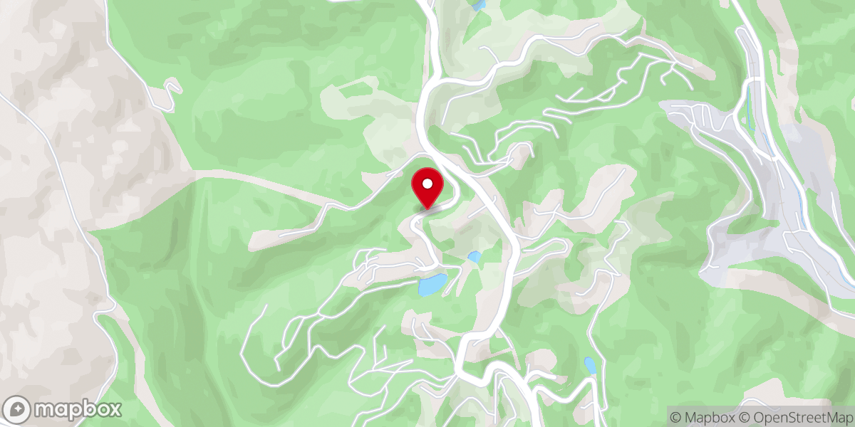 Map showing location of Road Ridge Assembly of God