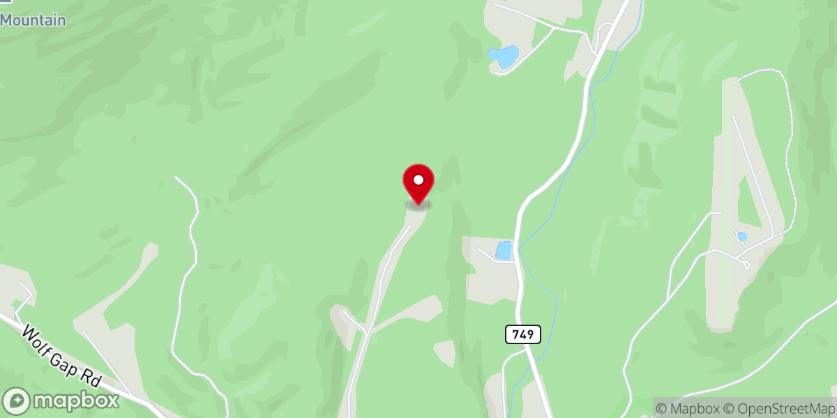 Map showing location of Bethany Lutheran Church