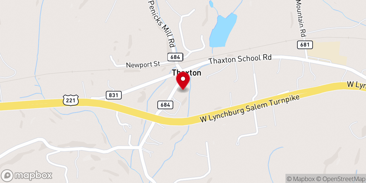 Map showing location of Epworth Church