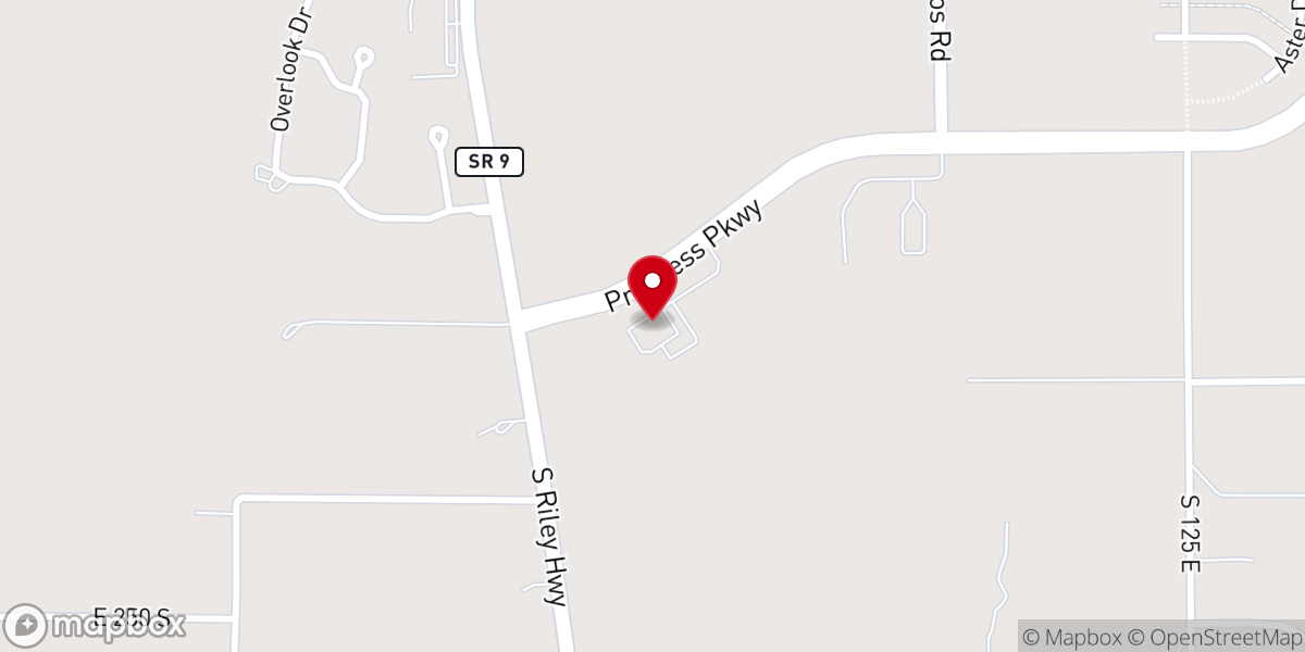 Map showing location of Crossroad Community Church