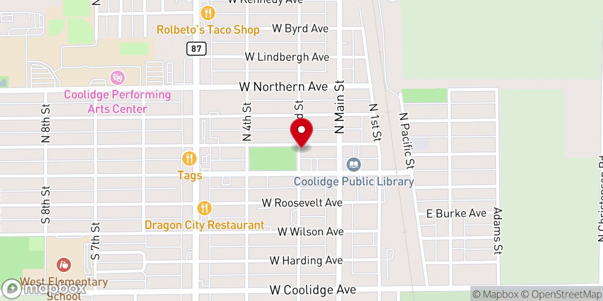 Map showing location of Jesus Died For U Ministries Inc