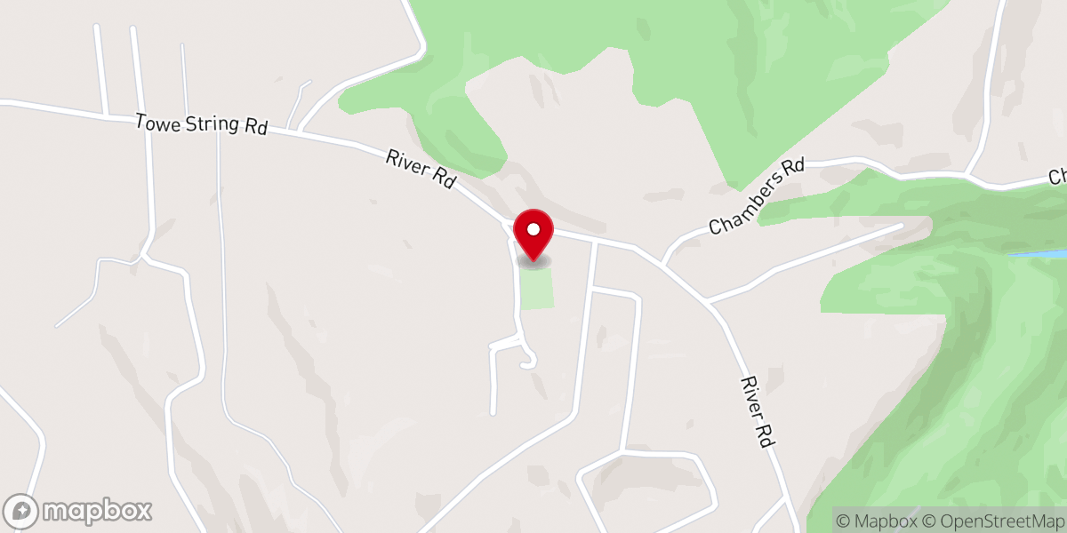Map showing location of Mount Zion Methodist Church