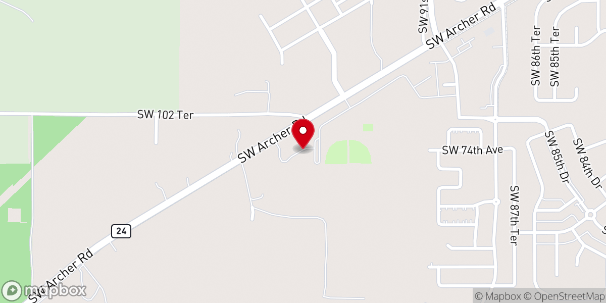 Map showing location of Celebration United Methodist Church