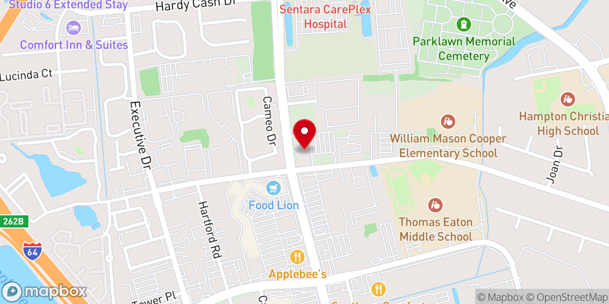 Map showing location of Freedom Life Church International Inc