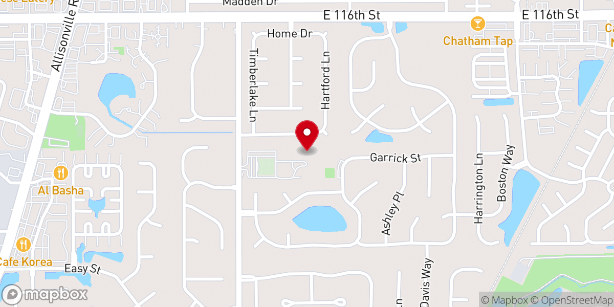 Map showing location of St. Louis de Montfort Catholic School