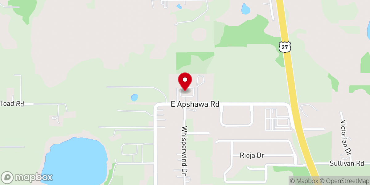 Map showing location of New Life Presbyterian