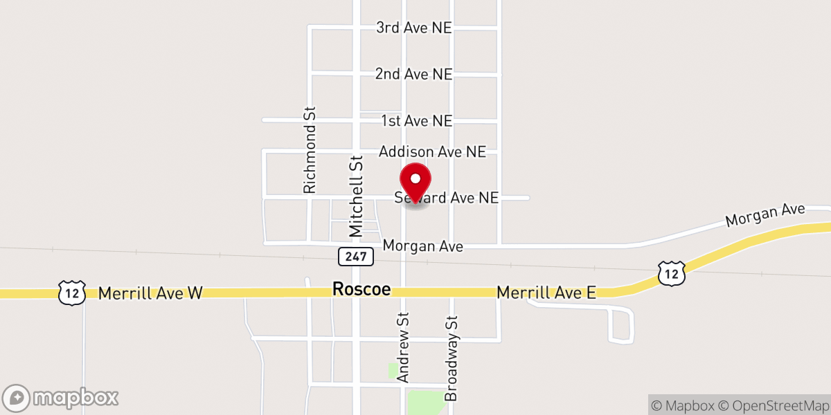 Map showing location of St. Paul's Lutheran Church (WELS)